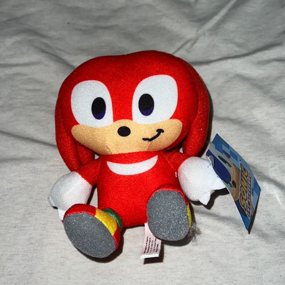 NWT SONIC Knuckles BIG HEAD 23cm